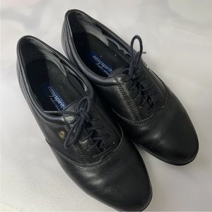 Easy Spirit Women Shoe Anti Gravity Size 9 black Walking Great Condition lace up